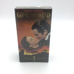 Sealed VHS Gone With The Wind Two Tape Set